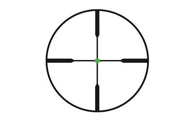 Trijicon 2.5-12.5x42 AccuPoint 30mm Rifle Scope Matte, Standard Duplex Crosshair w/ Green Dot