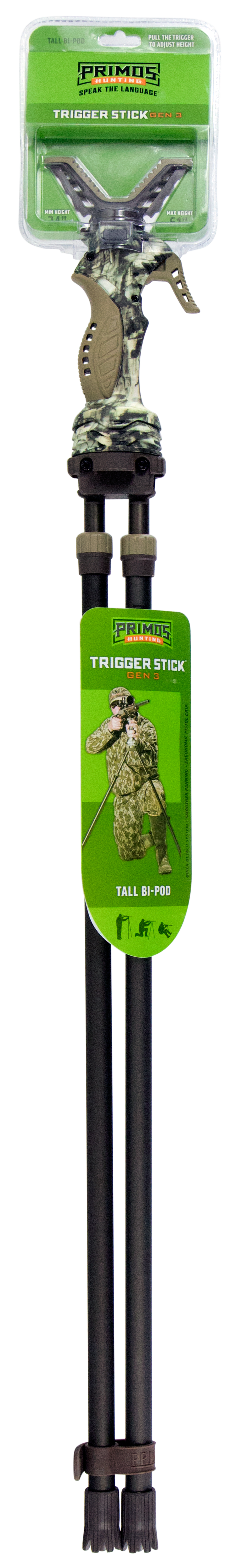 Primos 65814 Trigger Stick Gen3 Shooting Stick Camo 24-61"