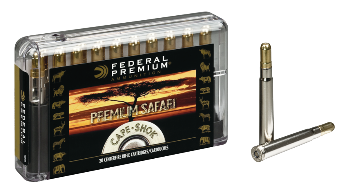 Federal Premium Safari Ammunition 458 Lott 500 Grain Trophy Bonded Sledgehammer 20RD
