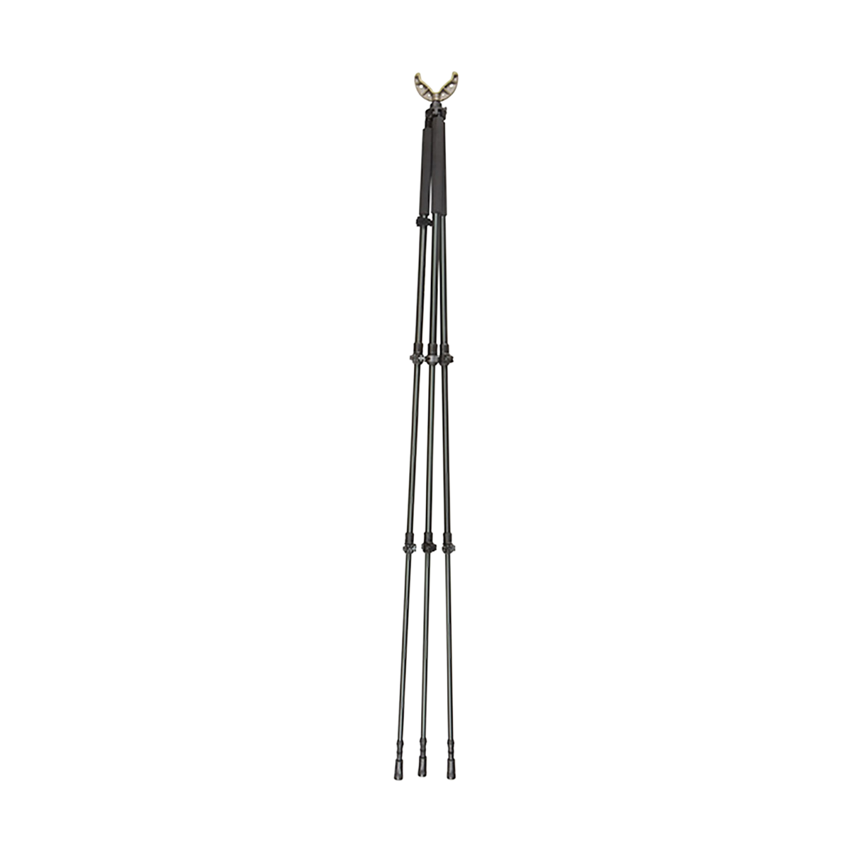 Allen 21412 AxialTripod made of Black Aluminum with Rubber Feet, Locking Cams, Post System Attachment & 61" Vertical Adjustment