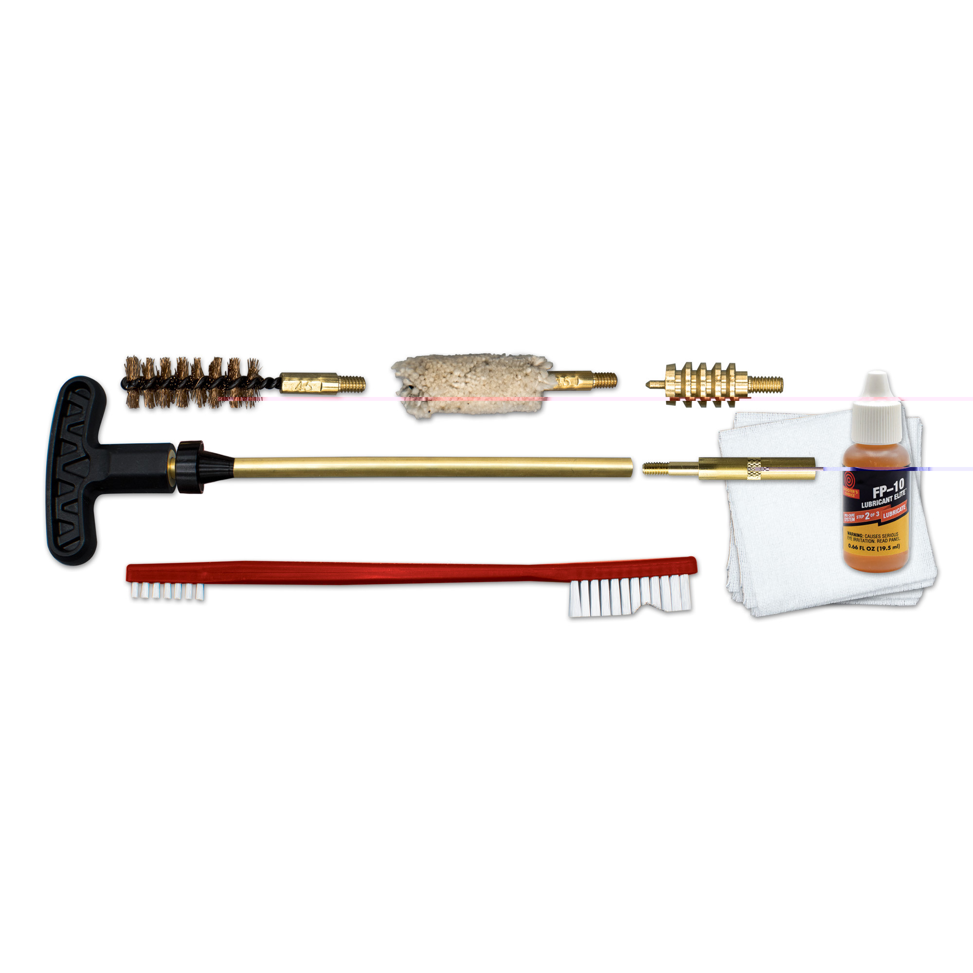 Otis FGSRS45 .45 Cal Cleaning Kit For Pistol .45 Cal Black Compact Soft Pack Case