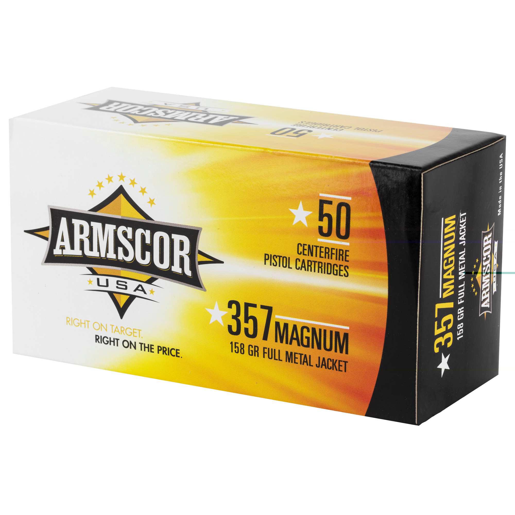 Armscor FAC3576N USA Competition 357 Mag 158 gr FMJ50rd Bx