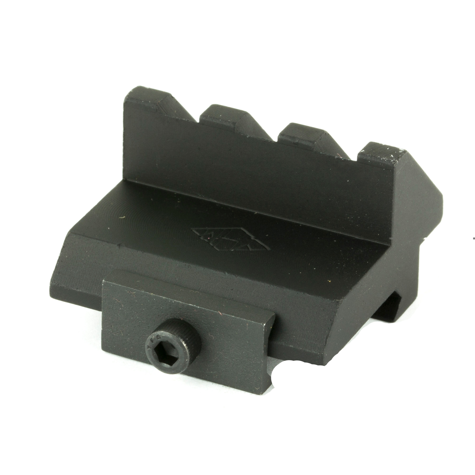 Yankee Hill Machine Co 3 Slot Picatinny Angle Mount, Black, Picatinny, 1 3/16" YHM-9690A