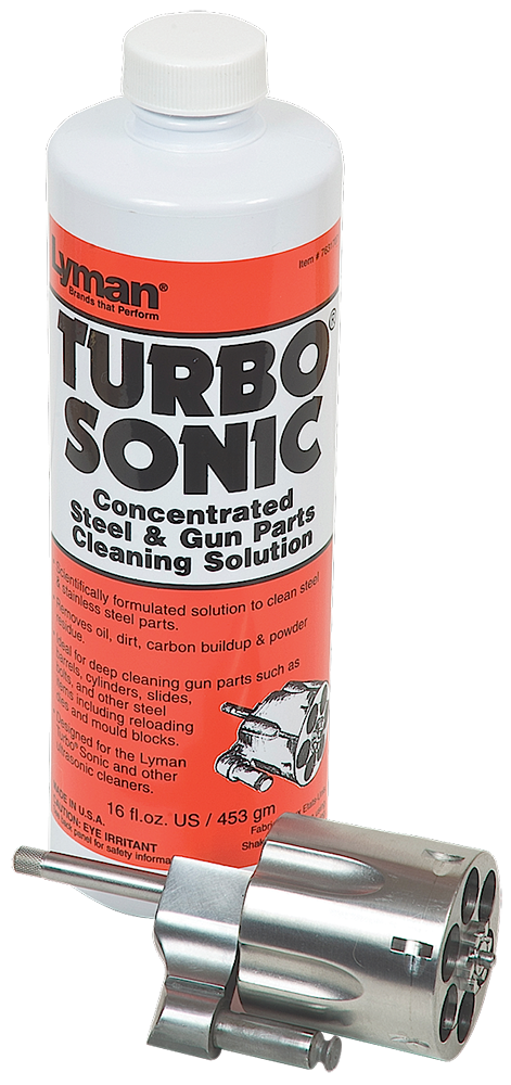 Lyman 7631707 Turbo Sonic Gun Parts Cleaning Solution Against Grease, Dust, Oil 16 oz Bottle