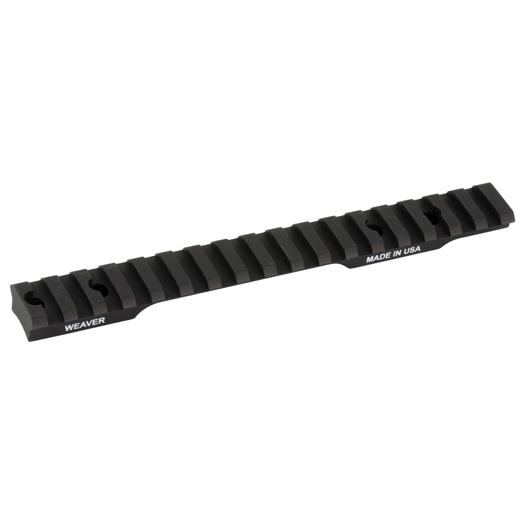 Weaver Tactical Extended Multi-Slot Picatinny Base Matte, Savage Target Short Action (8-40), 20 MOA