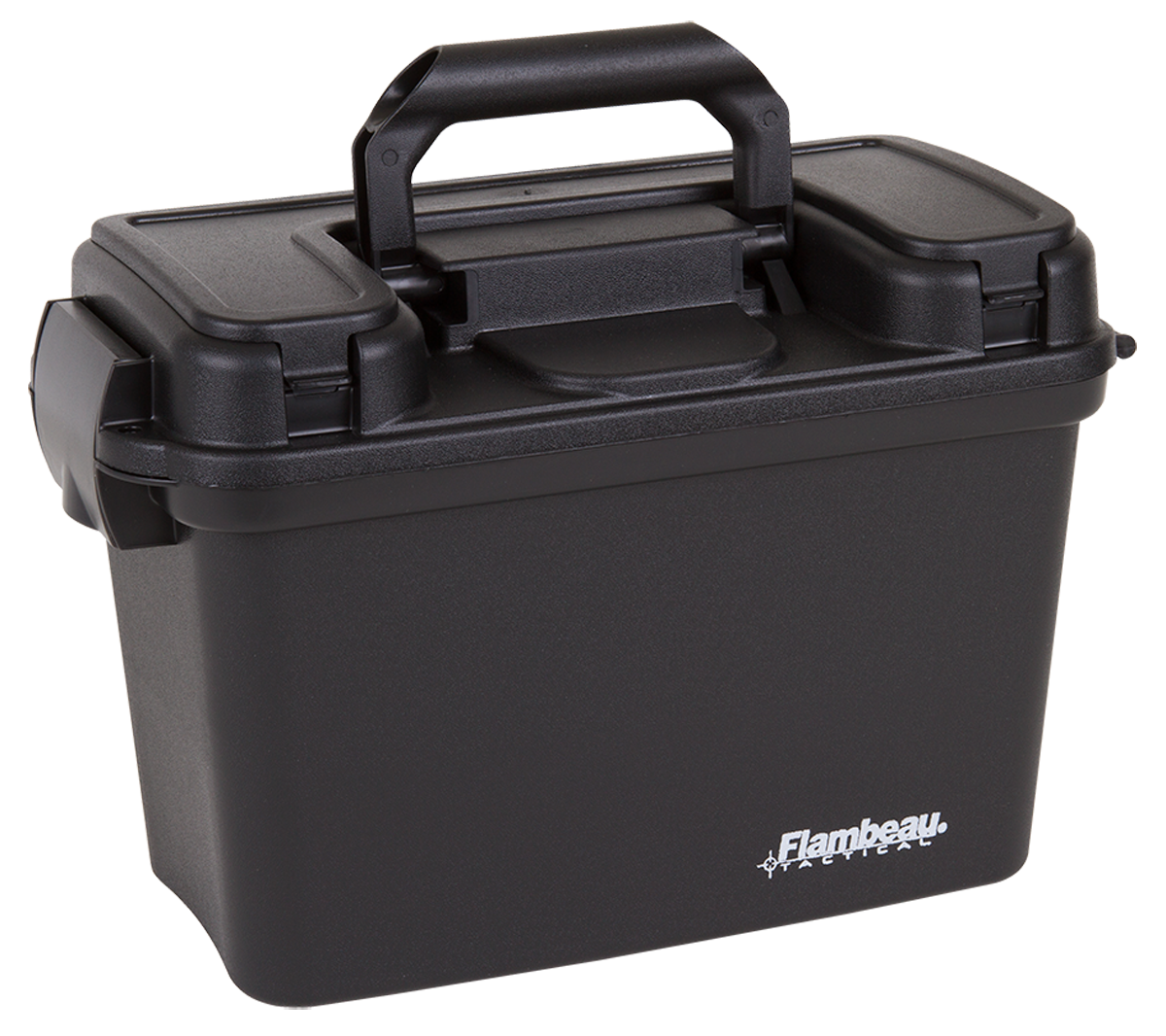 Flambeau 6430SD Tactical Dry Box Case 13 x 6.5 in. x 8.25 in. Polymer Black in.