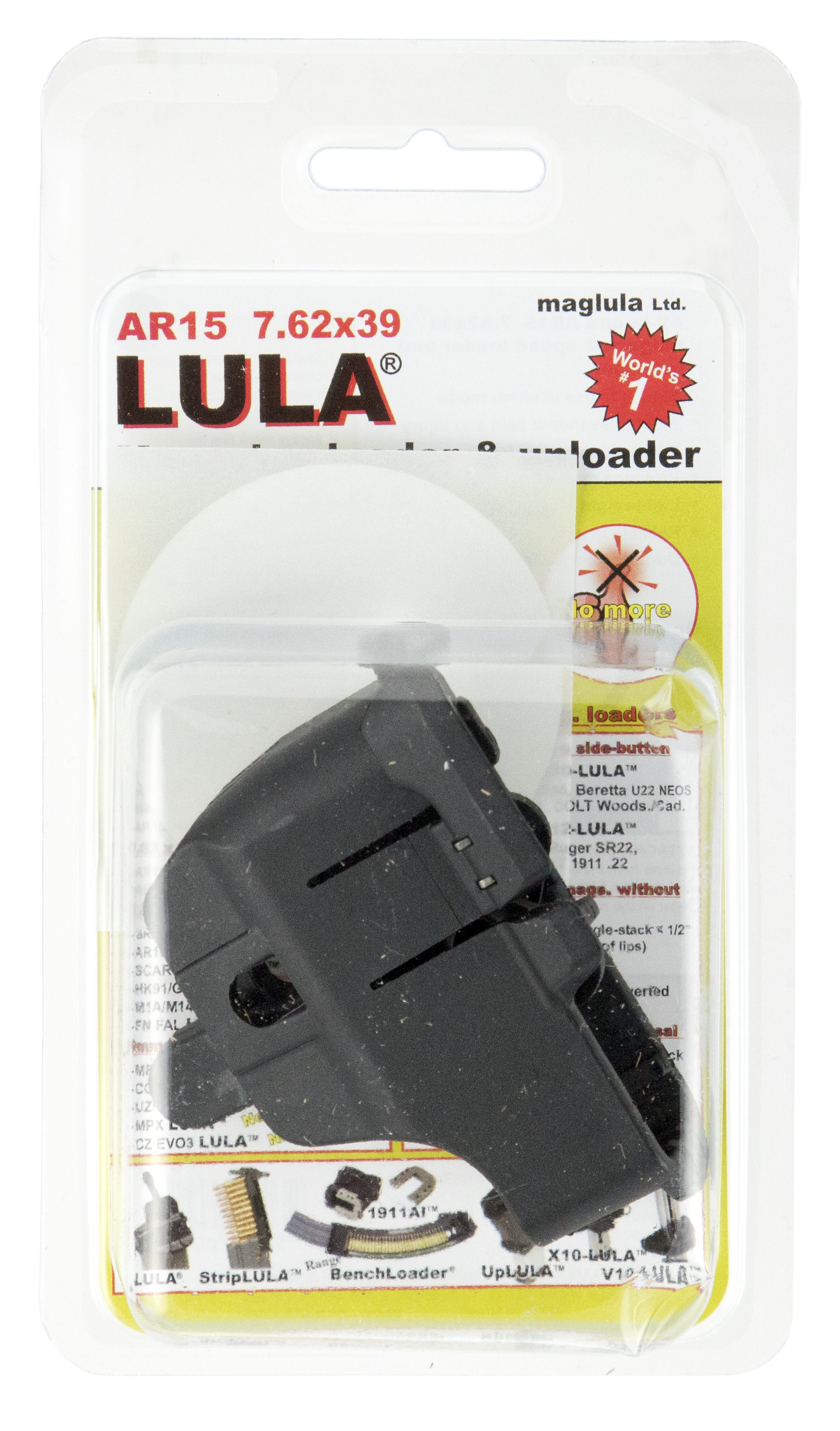 Maglula Magazine Loader and Unloader AR-15 7.62x39mm Polymer Black