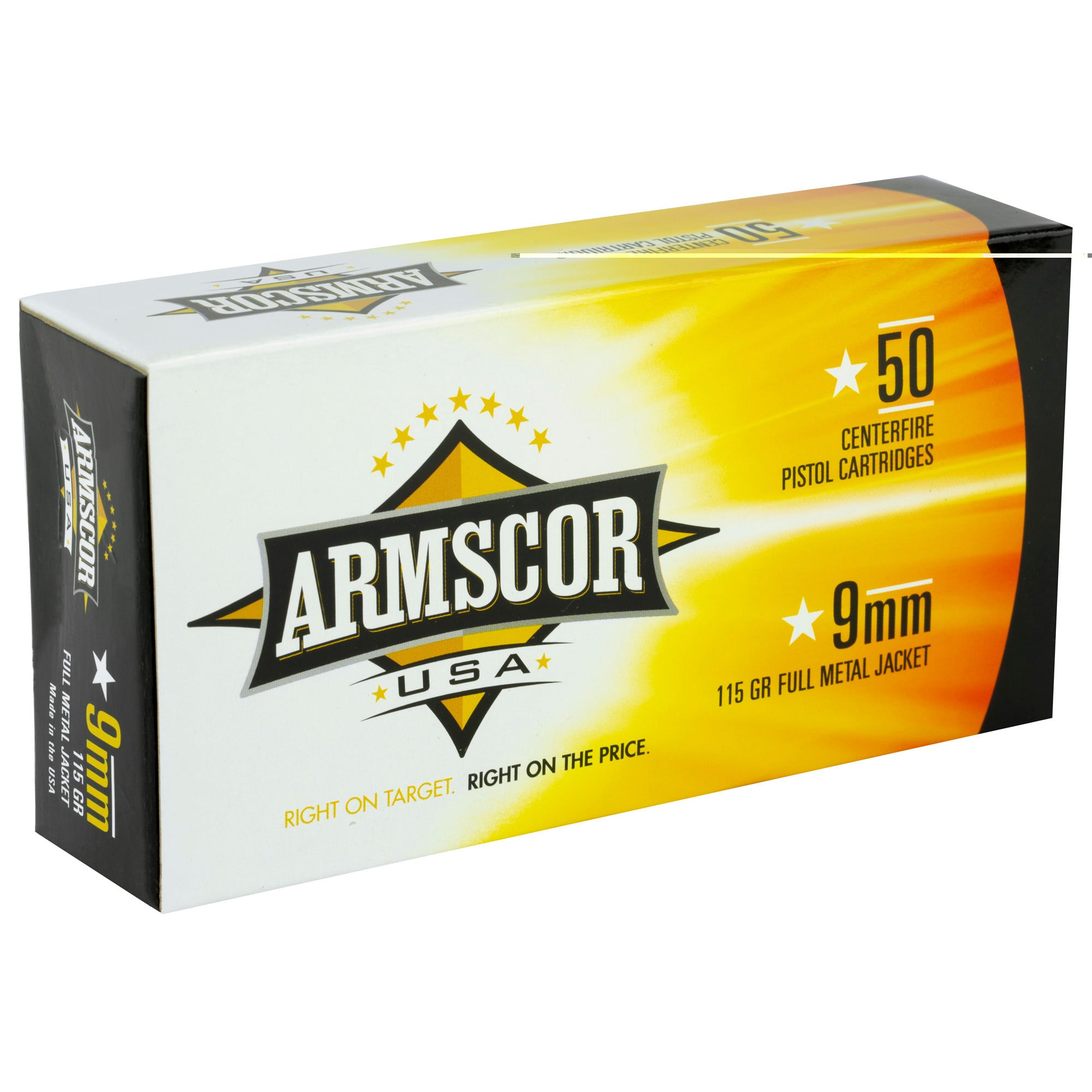 Armscor FAC92N USA Competition 9mm Luger 115 gr FMJ50rd Bx