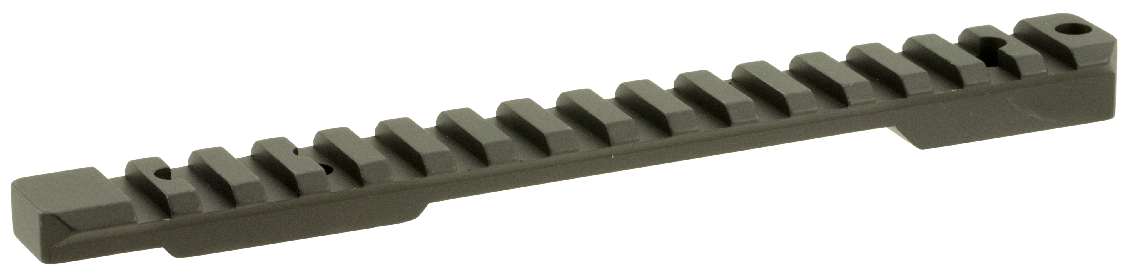 Talley Picatinny 1 Piece Base Black, Remington Model 700 Short Action, Extended, 0 MOA