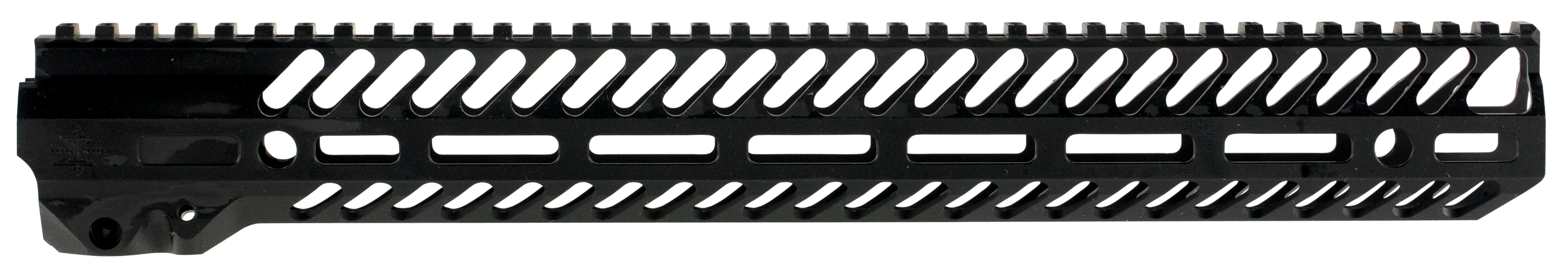 Seekins Precision 0010530053 NOXS M-LOK Rail System AR-15 Black Hardcoat Anodized 6005A-T6 Aluminum 15" Picatinny