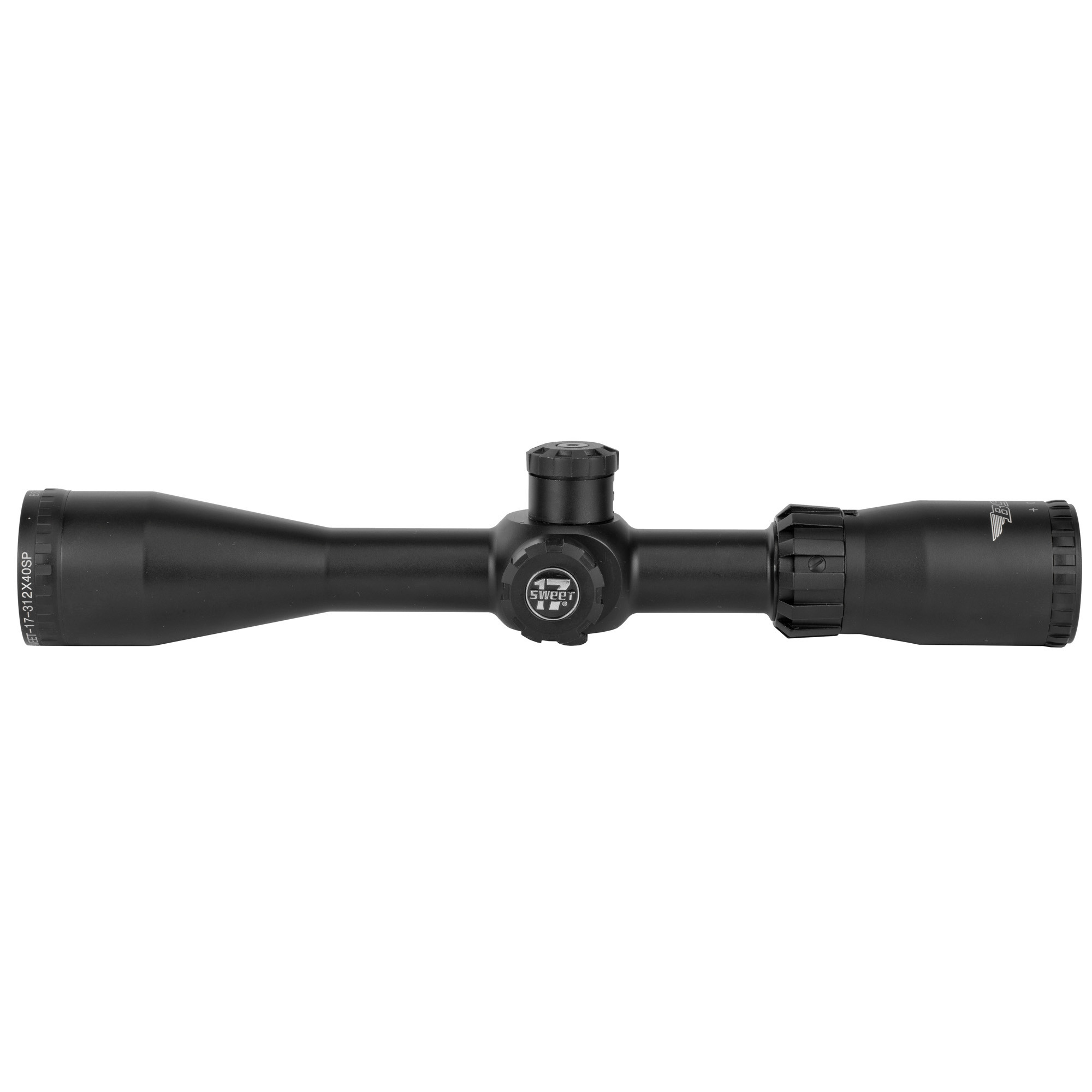 BSA S17312X40 Sweet 17 Black Matte 3-12x 40mm 1" Tube 30/30 Duplex Reticle
