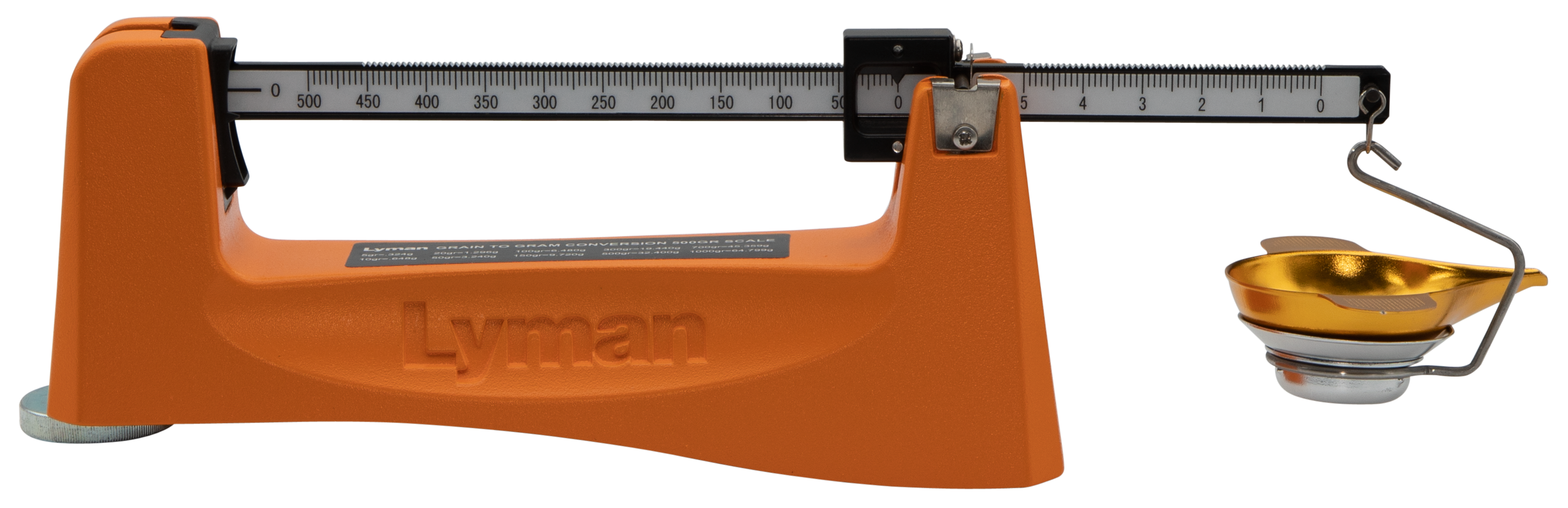 Lyman Brass Smith 500 Balance Beam Mechanical Powder Scale 505 Grain Capacity