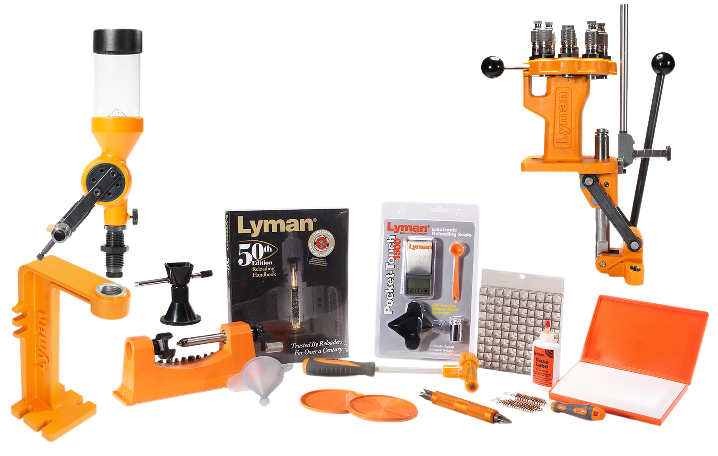 Lyman Brass Smith All-American 8-Station Turret Press Reloading Kit