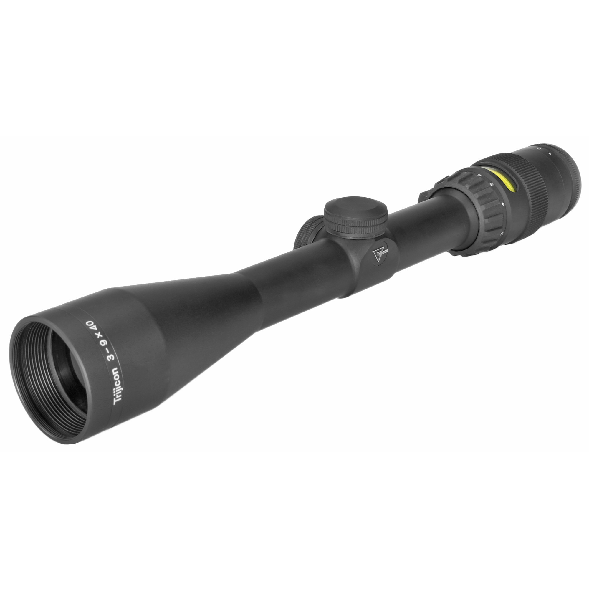 Trijicon 3-9x40 AccuPoint Rifle Scope Matte, Mil-Dot Crosshair w/ Amber Dot