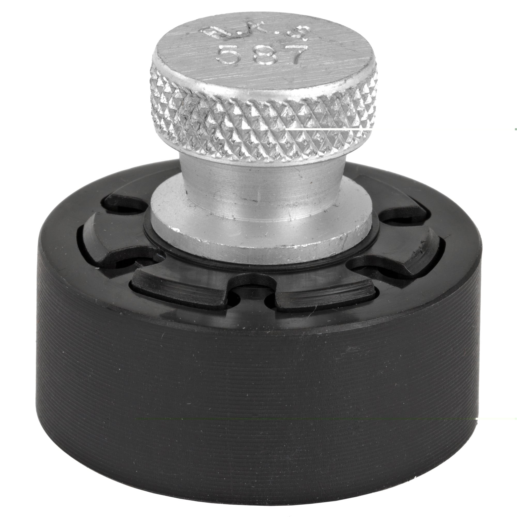 HKS 587A A SeriesBlack 7rd 38 Special/357 Mag Metal Fits S&W 686/Taurus 617/817/66