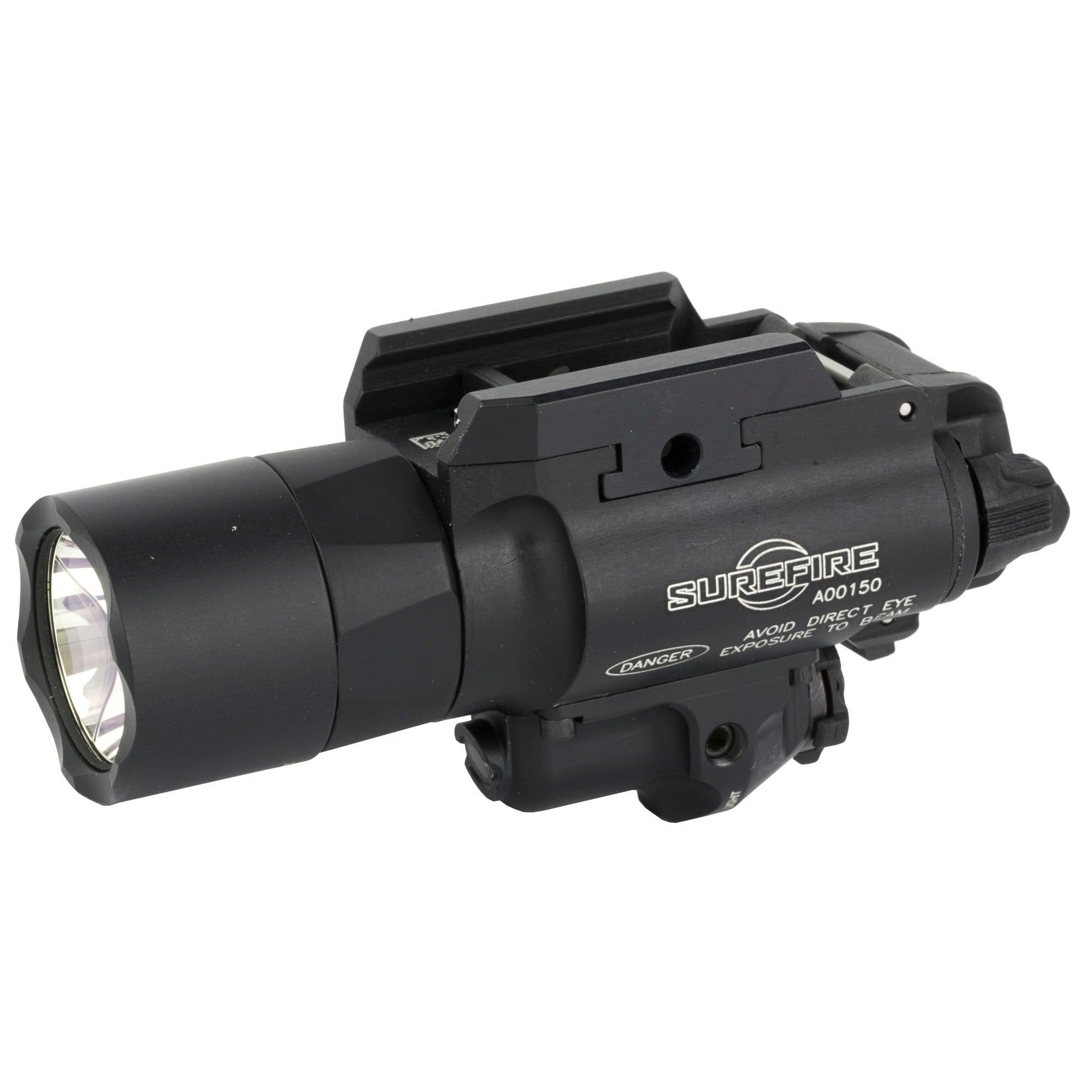 SureFire X400TAGN X400TFor Handgun 500 Lumens/<5mW Output Green/White LED Light Green Laser Black Anodized Aluminum