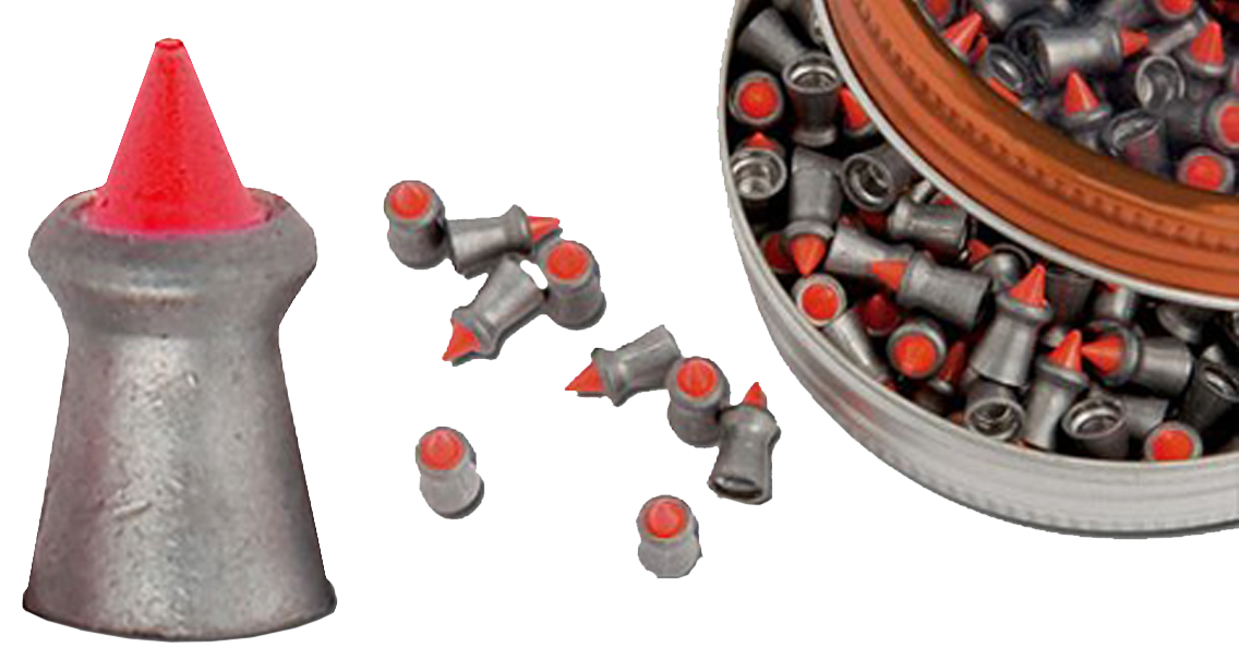 Gamo 6322701C54 Red Fire Extreme Accuracy 177 Lead Jacketed Polymer Tip 150 Per Tin