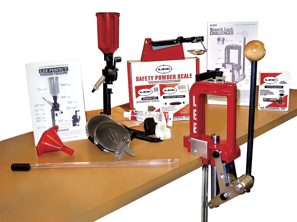 Lee ChAllenger Breech Lock Single Stage Press Anniversary Kit