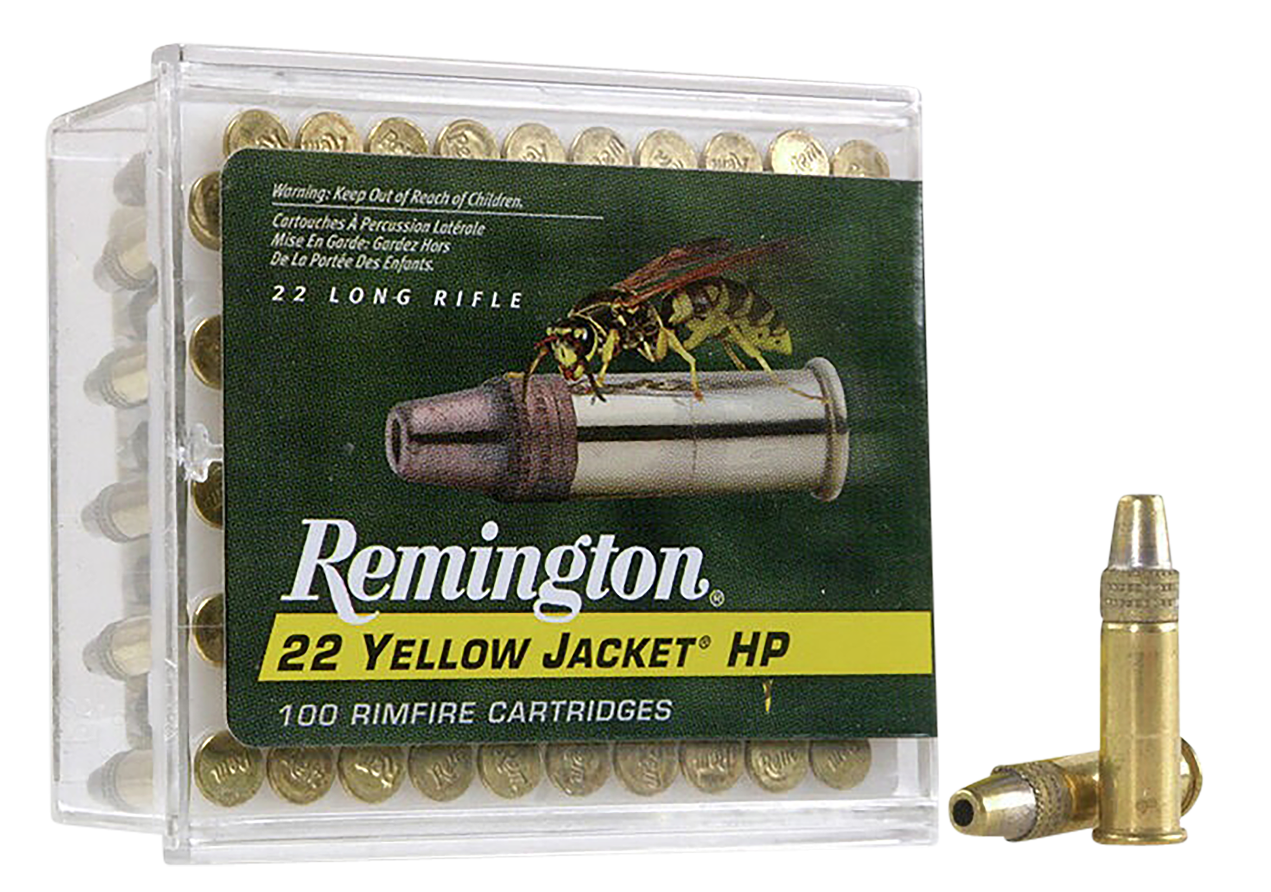Remington Ammunition Yellow Jacket Rem 21280 1700 22lr 33 Hv Hp Yjac 100/50