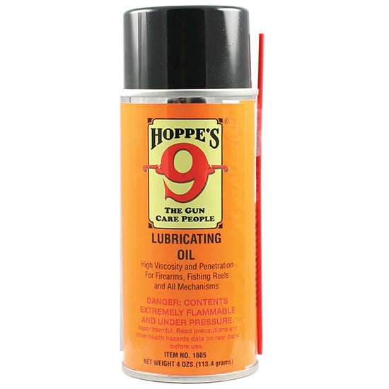 Hoppe's 1605 No. 9 Lubricating Oil 4 OZ Aerosol Can 10 Per Pack