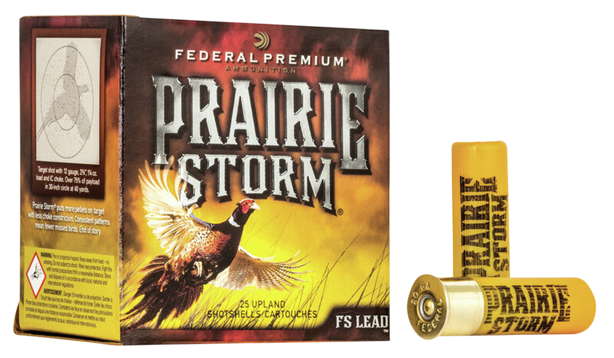 Federal Premium Prairie Storm Ammunition 16 Gauge 2-3/4" 1-1/8 oz Copper Plated Shot