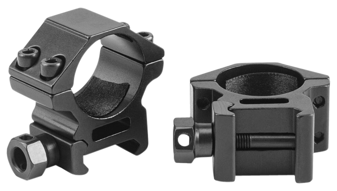 Riton Optics X1L Scope Ring Set Picatinny/Weaver Low 1" Tube Matte Black Aluminum