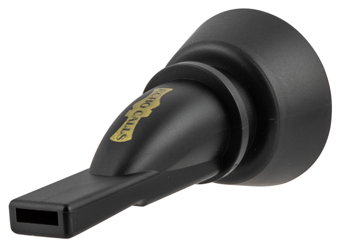 Echo Calls 78006 3-IN-1Whistle Call Mallard Sounds Attracts Mallard/Widgeon/Pintail Black Plastic
