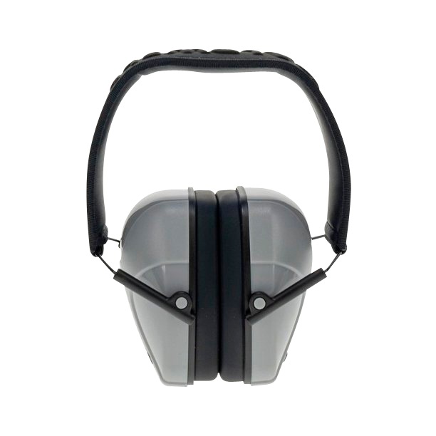 Caldwell 1103305 Passive Low-Profile Muff 24 dB Over the Head Gray/Black Adult