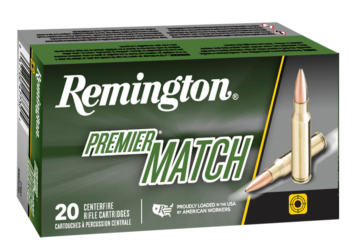 Remington Ammunition 27673 Premier Match 6.5 PRC 145 gr Berger Open Tip Match 20rd bx