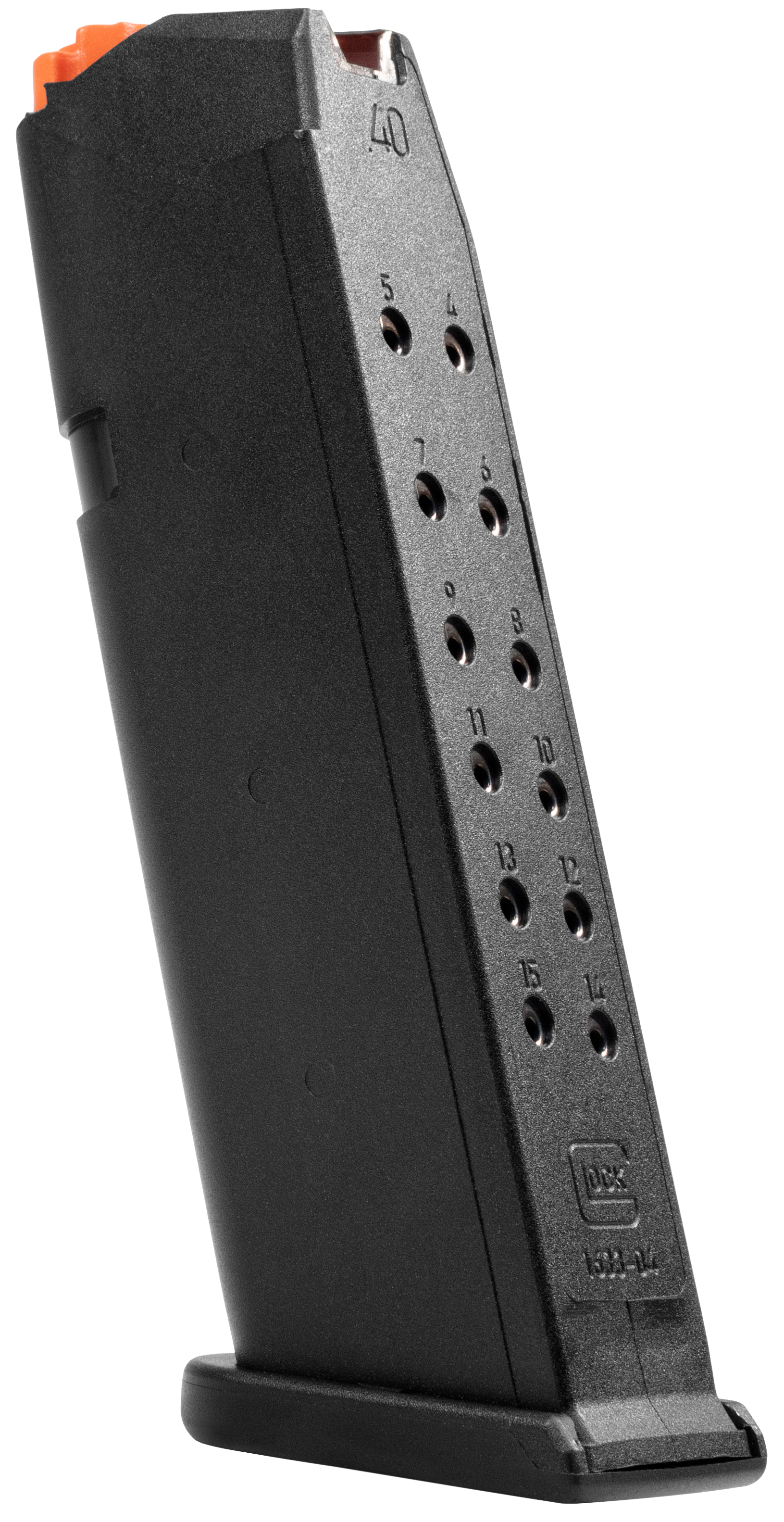 Glock Factory Magazine Gen 5 Glock 22, 35 40 S&W Polymer Black