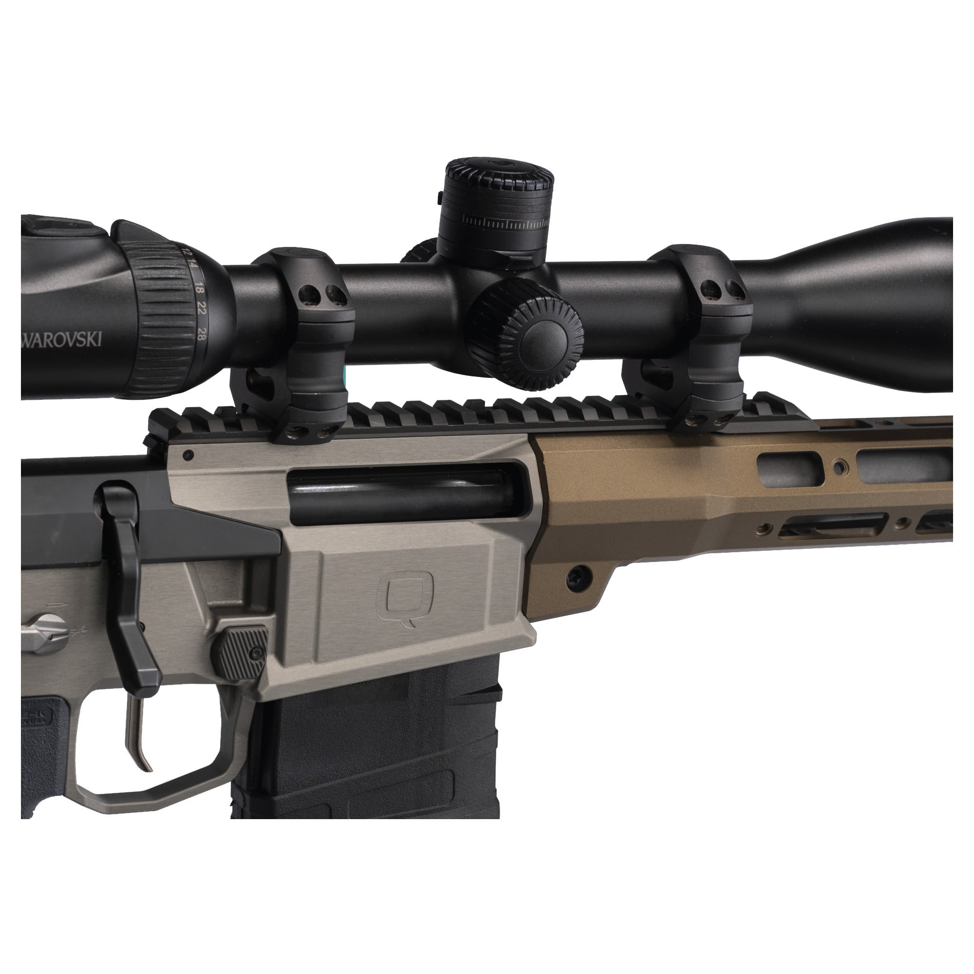 Q LLC TOPRAILFIX191385IN The Fix 1913 Picatinny Rail 8.50" Black Anodized