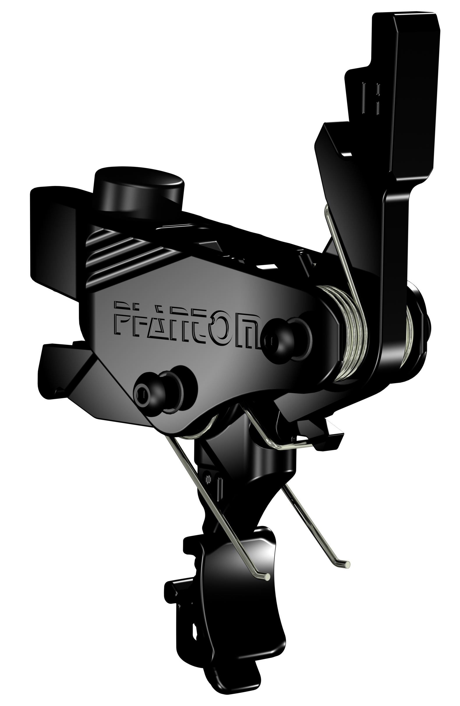 Hiperfire PDIMCX PDISingle-Stage Curved Trigger with 2 lbs Draw Weight & Black Nitride Finish for Sig MCX