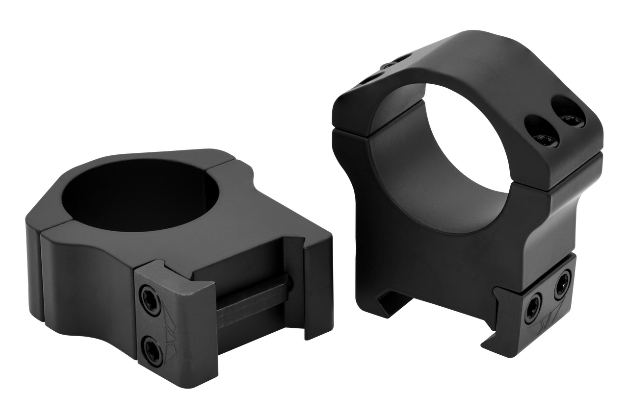 Warne 502M Maxima Scope Ring Set Matte Black Steel 1" Tube High Horizontal Maxima/Weaver/Picatinny Mount