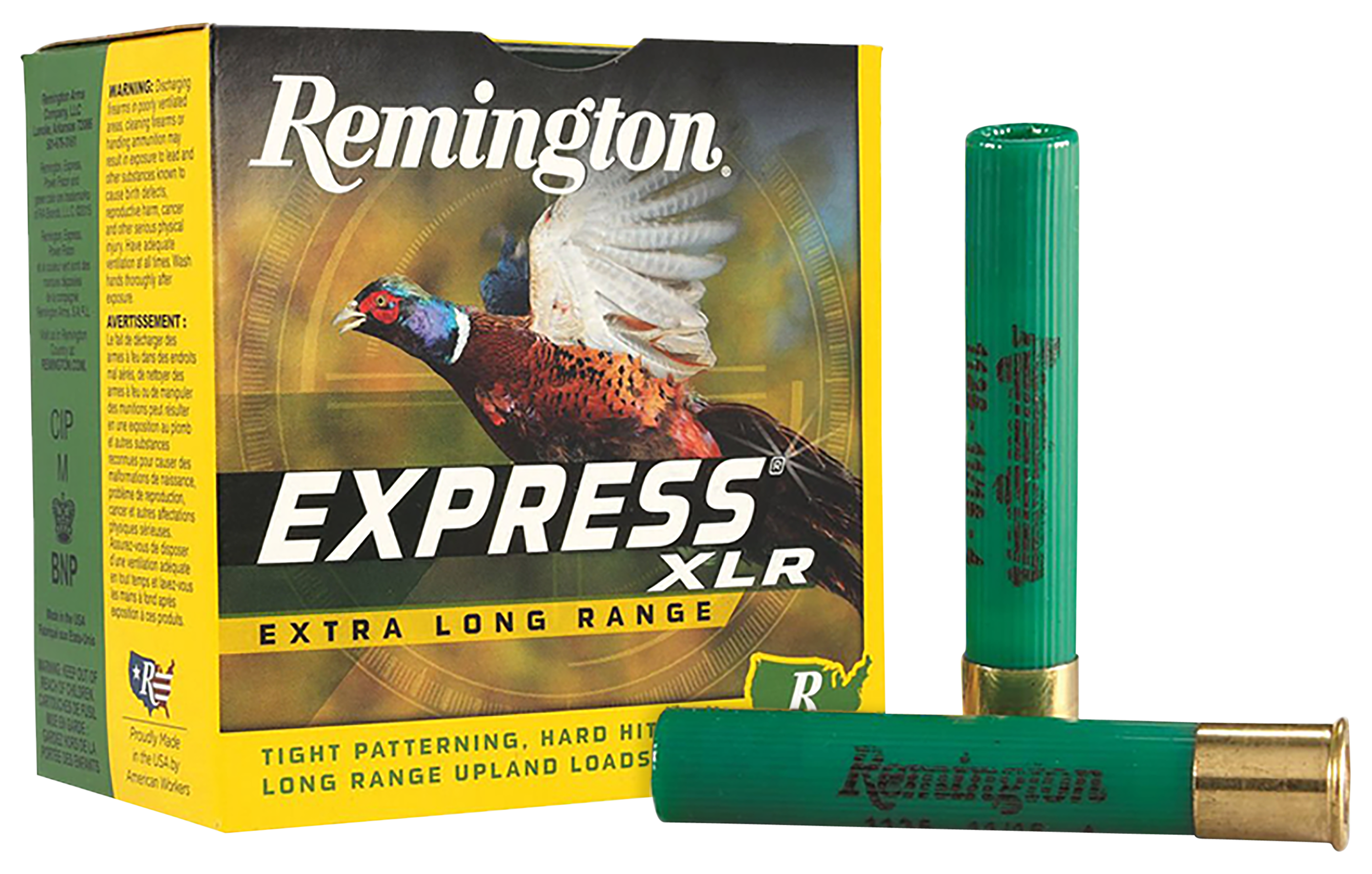 Remington Ammunition 20333 Express XLR Upland 20 Gauge 2.75" 1 oz 4 Shot 25 Per Box/ 10 Cs