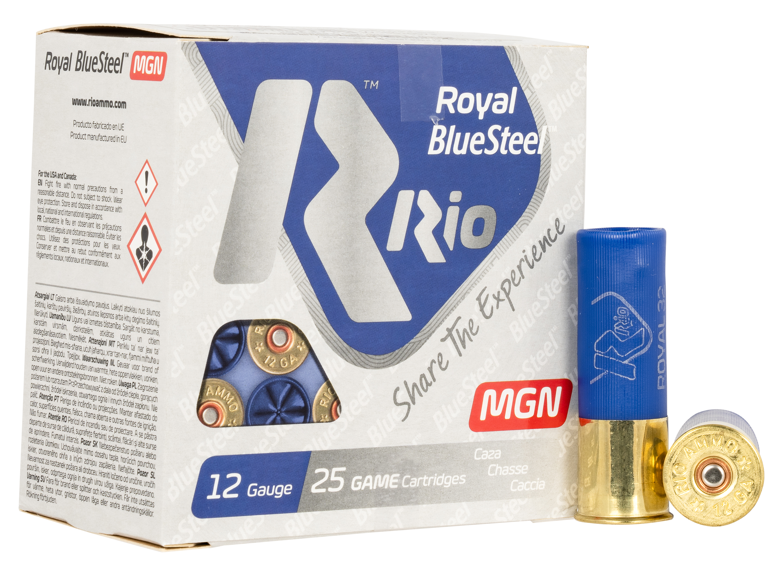 Rio Ammunition Royal Bluesteel Rio Rbsm32bb Roy Blustl Mgn 32 12 Bb 11/8 25/10