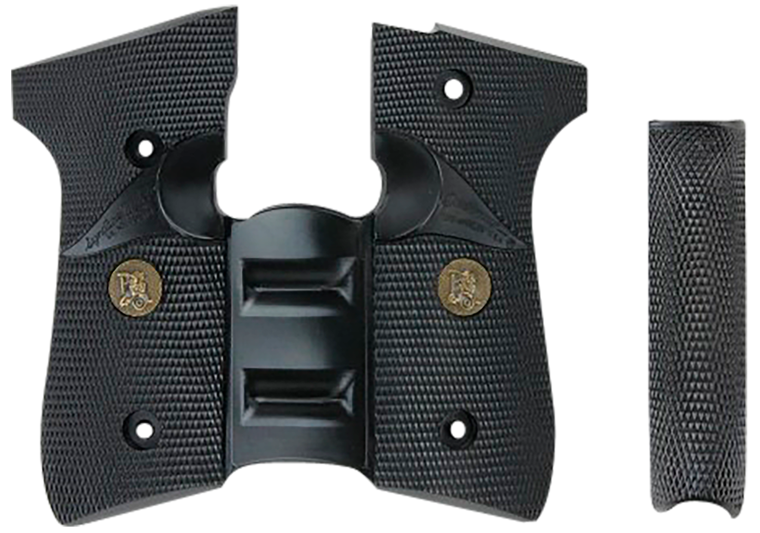 Pachmayr Signature Grips with Finger Grooves Beretta 92FS, 96 Rubber Black