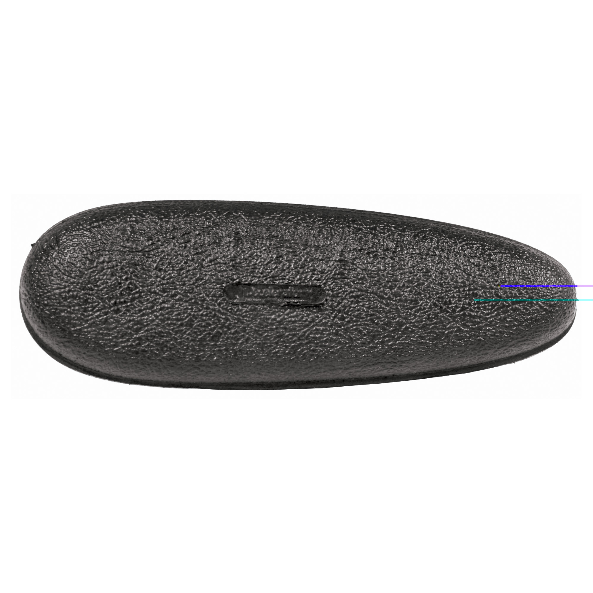 Pachmayr 01407 DB752B Decelerator Old English Recoil Pad Medium Black Rubber 1" Thick