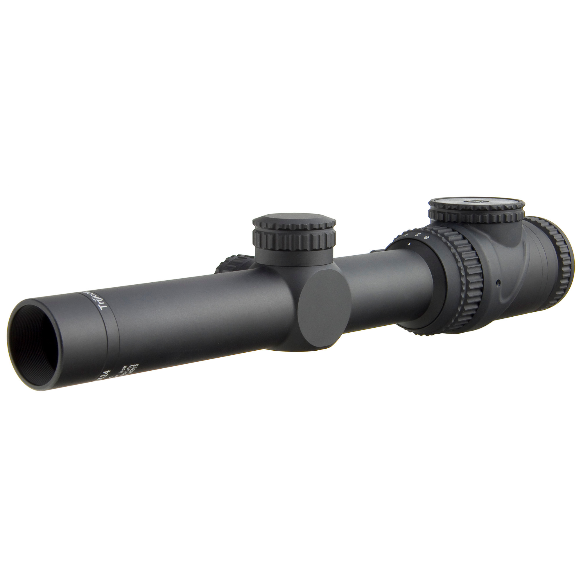 Trijicon 1-6x24 AccuPoint 30mm Rifle Scope Matte, MOA-Dot Crosshair w/ Green Dot