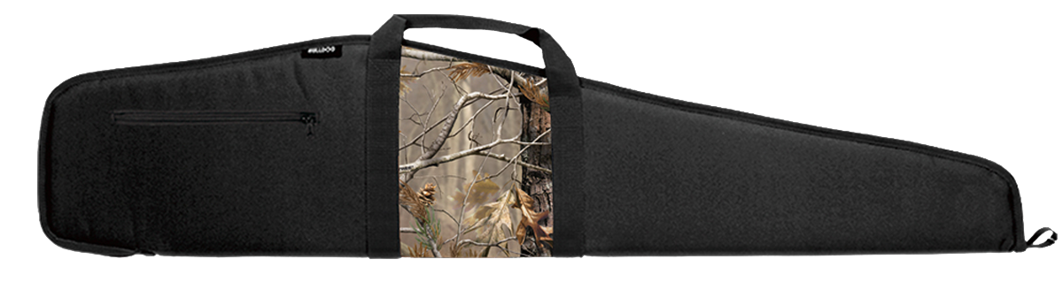 Bulldog BD210 Camo Panel48" Scoped Rifle Black Nylon Case with Integrated Realtree AP Panel