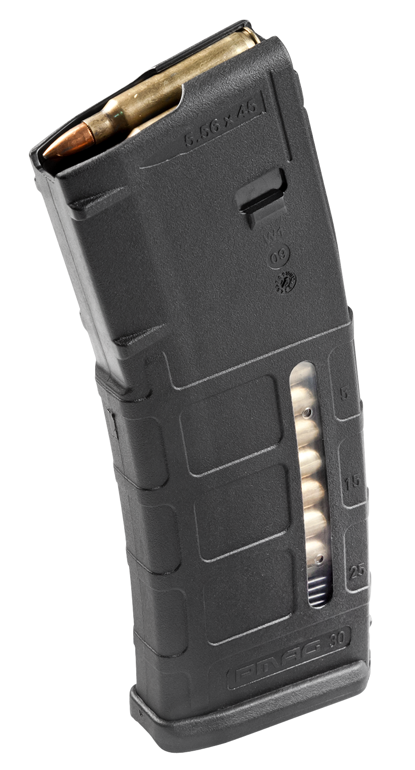 Magpul MAG570-BLK PMAG GEN M2 MOE Black Detachable with Capacity Window 30rd 223 Rem, 5.56x45mm NATO for AR-15, M16, M4