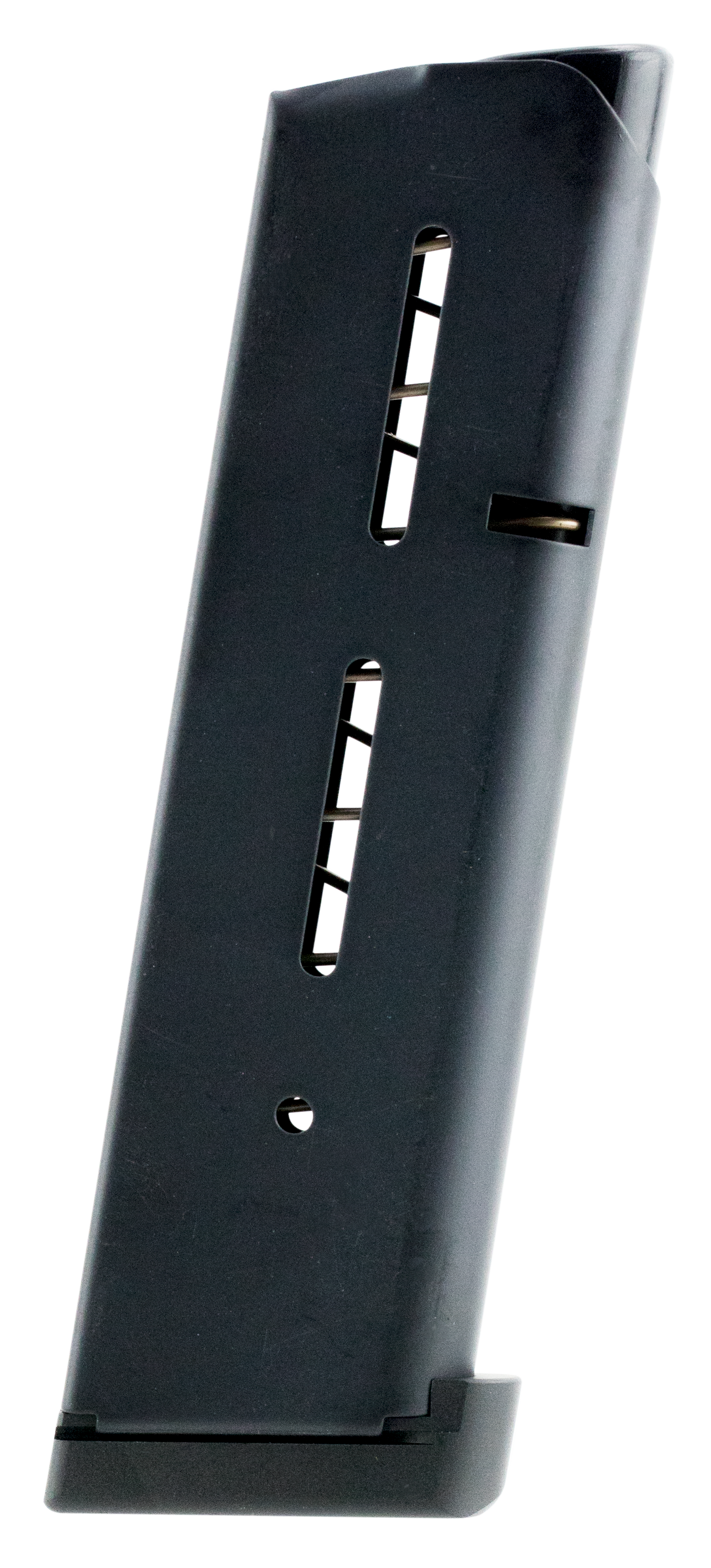 Wilson Combat Magazine 47 Series with Aluminum Base Pad 1911 Government, Commander 45 ACP 8-Round Black