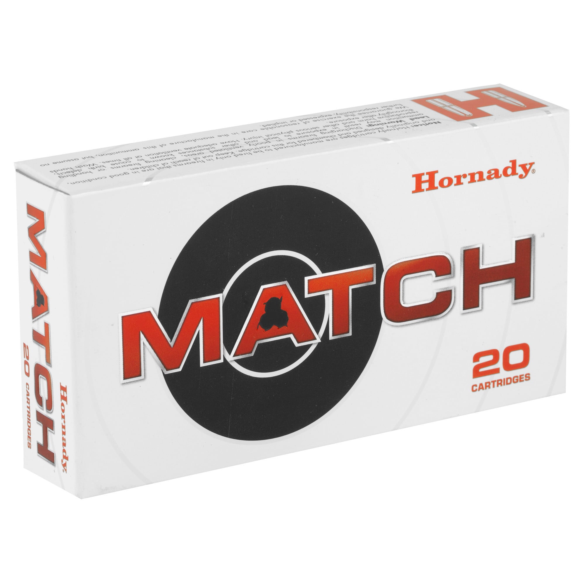 Hornady Match Ammunition 223 Remington 73 Grain ELD Match 20RD