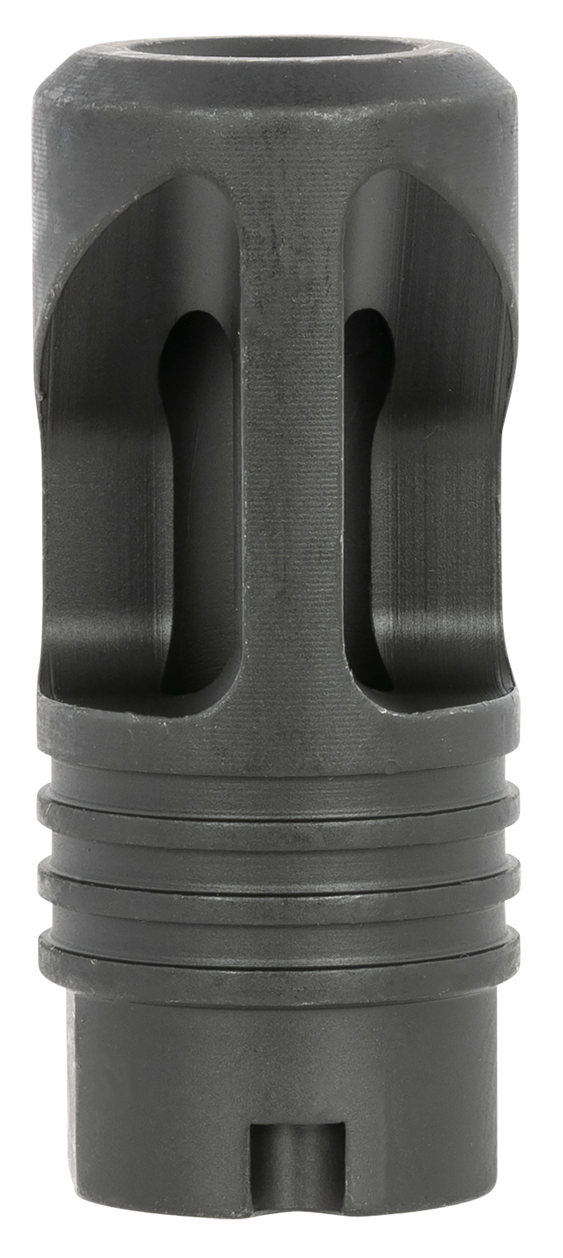 LBE Unlimited AK47DP Dual Port Flash Hider Black with 14x1 LH Threads AK-Platform