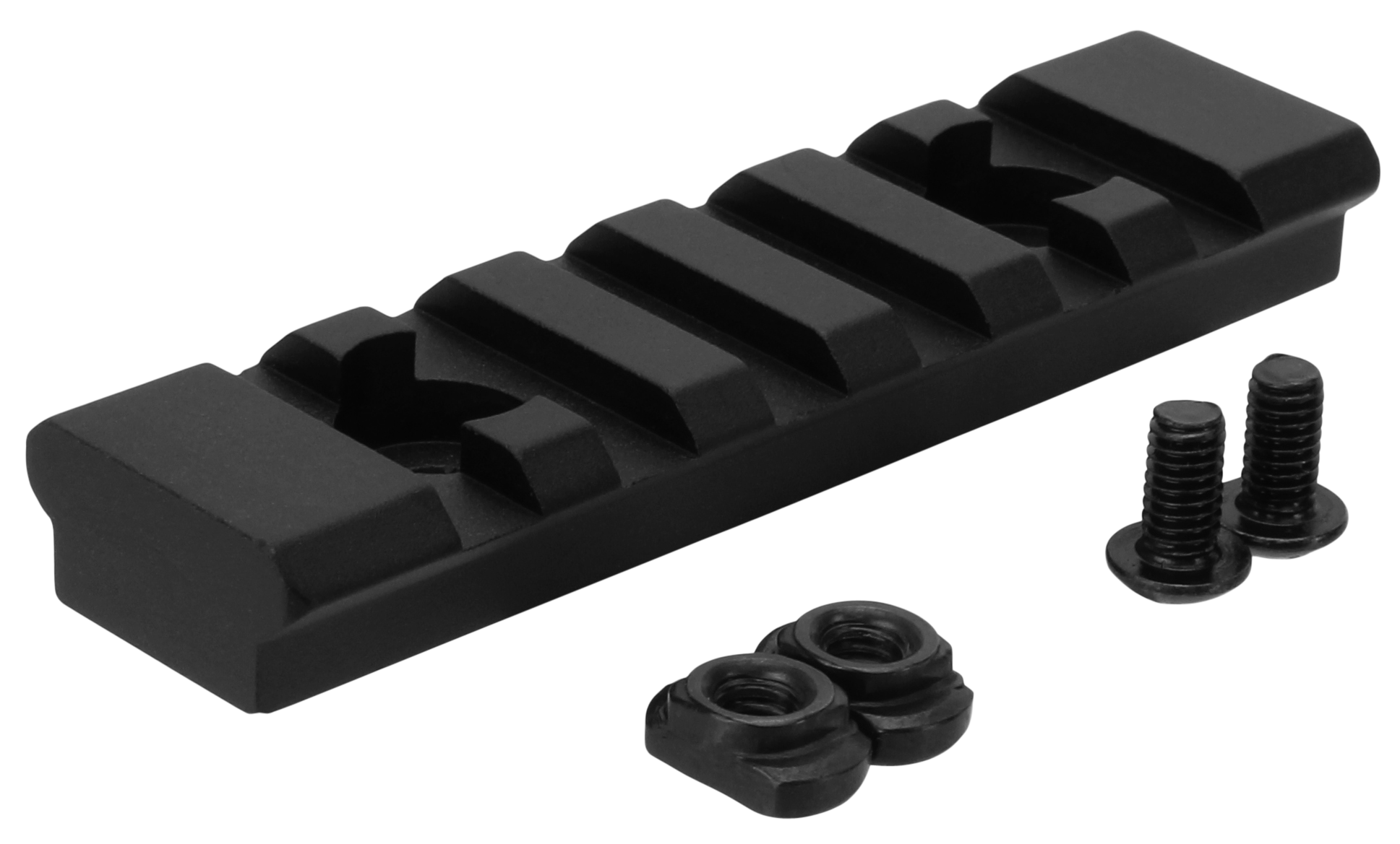 TacFire MAR105M M-LOK7-Slot Black Hardcoat Anodized 2.95"