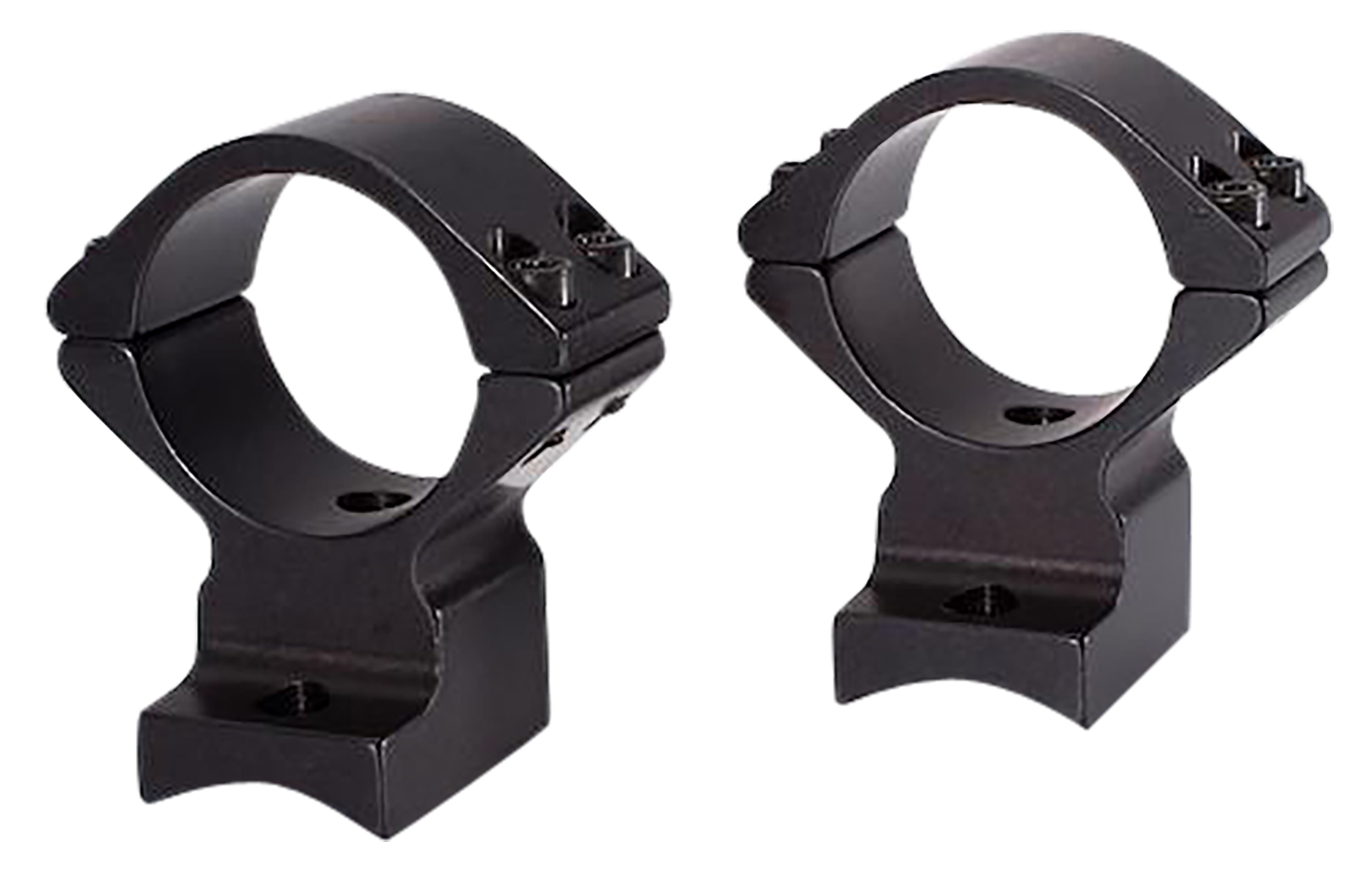Talley Lightweight 2 Piece Scopemount w/ Integral 1" Rings Black Anodized, Medium, Weatherby Mark V Non-Magnum (6 Lug)