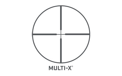 Bushnell 4-12x40 Banner Rifle Scope Matte, Multi-X, Adjustable Objective