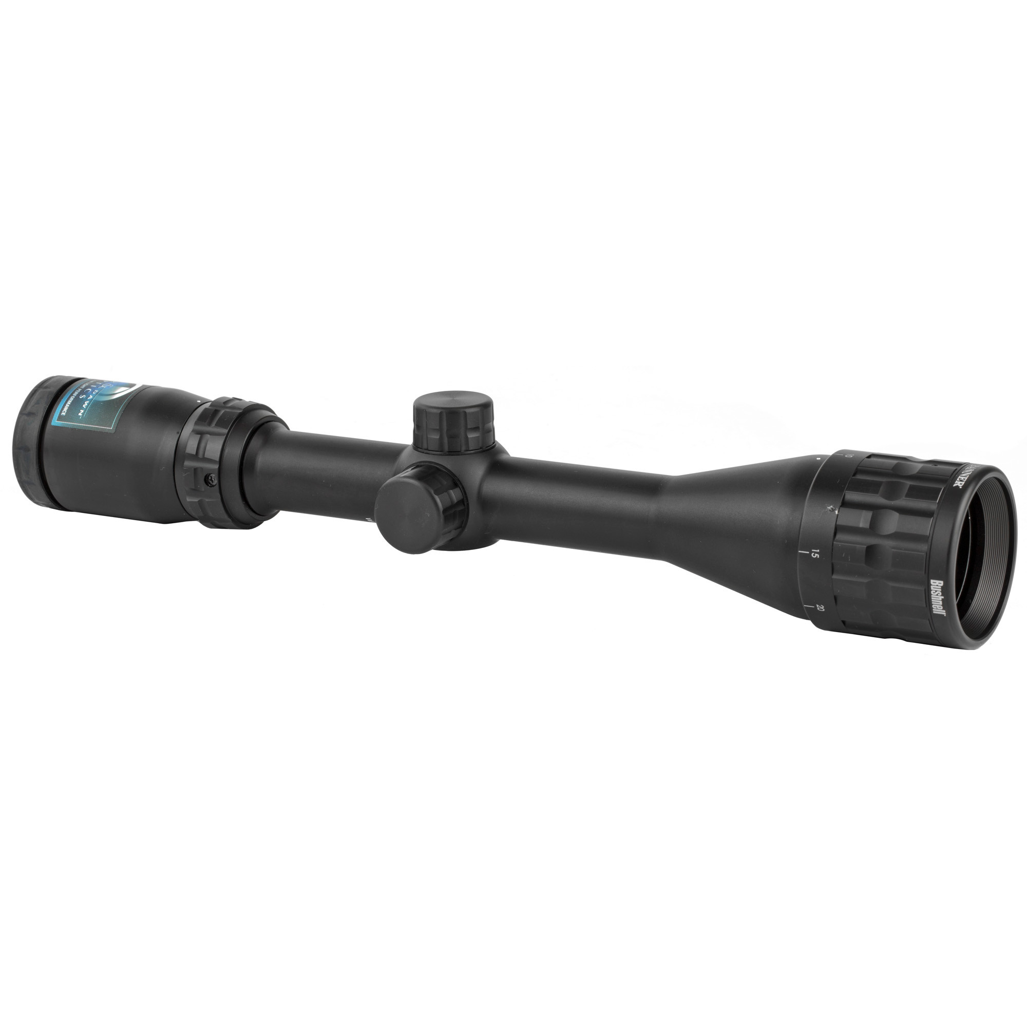 Bushnell 4-12x40 Banner Rifle Scope Matte, Multi-X, Adjustable Objective