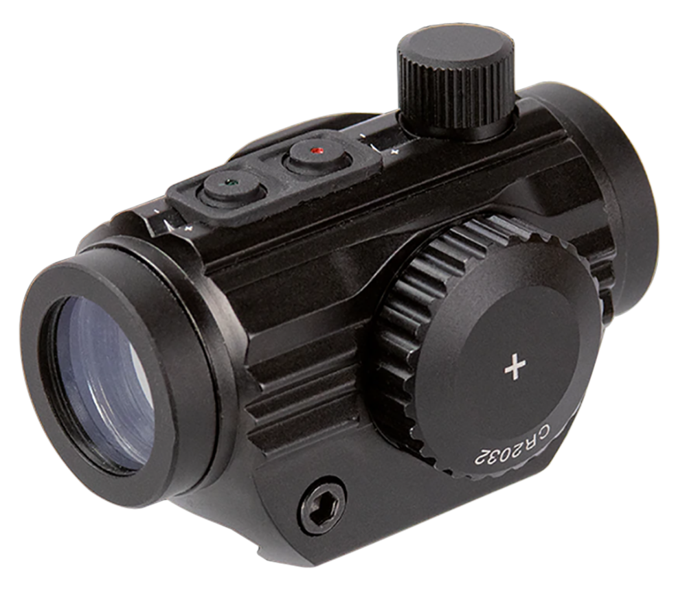 Aim Sports RD120PE Micro Dot Black Anodized 1x 20mm 5 MOA Red/Green Dual Illuminated Micro Dot Reticle