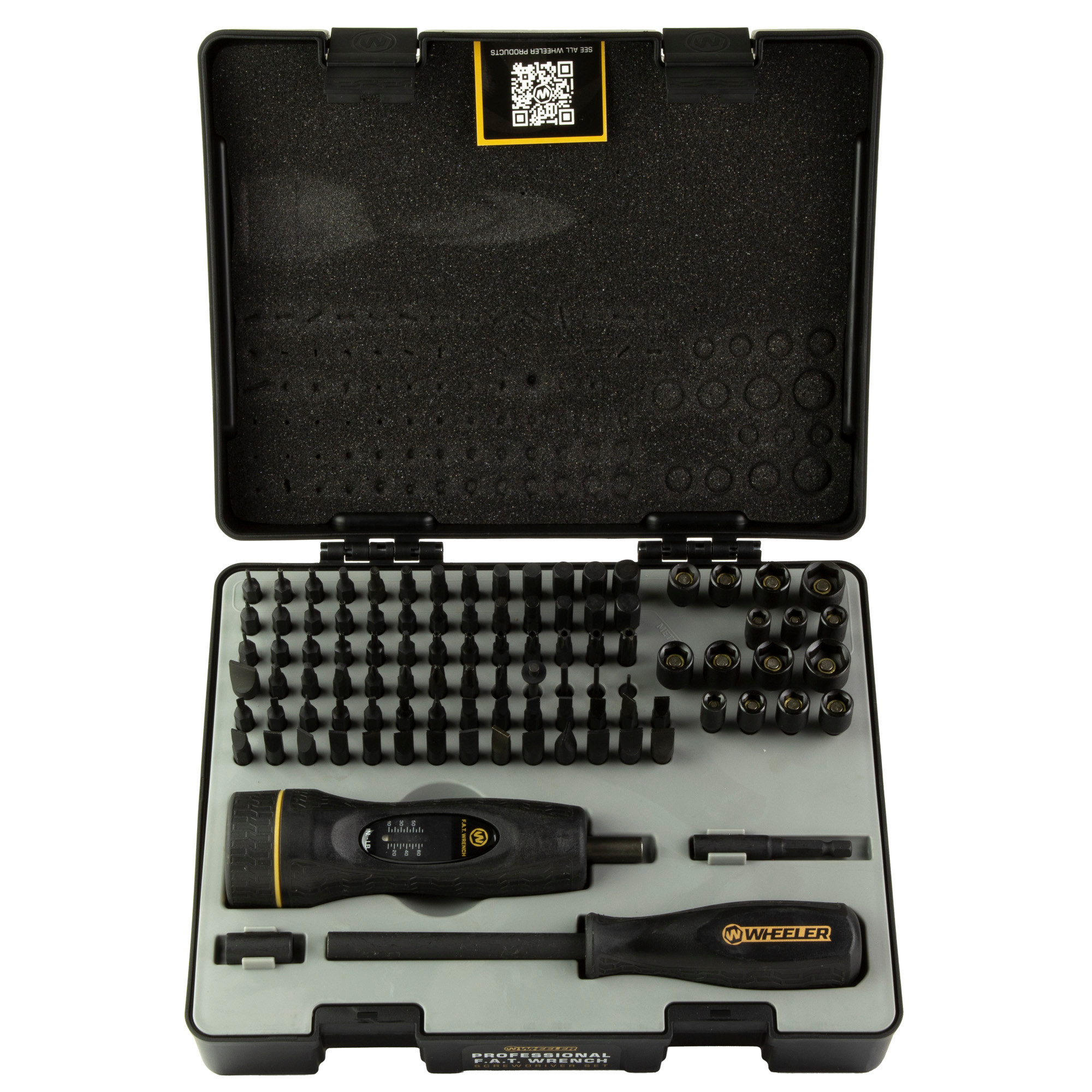 Wheeler 4001004 Pro F.A.T. Screwdriver Set 100 Pieces