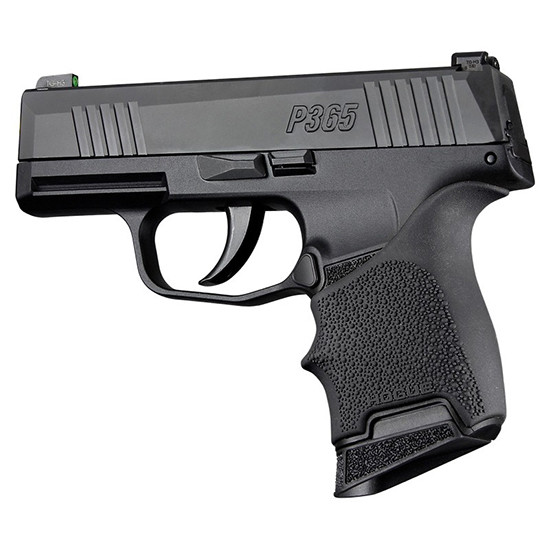 Hogue HandAll Beavertail Grip Sleeve Black, Sig Sauer P365